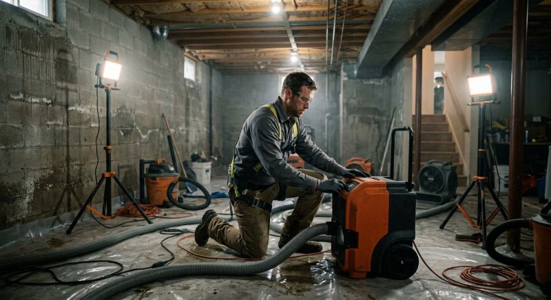 Basement Floor Removal Service